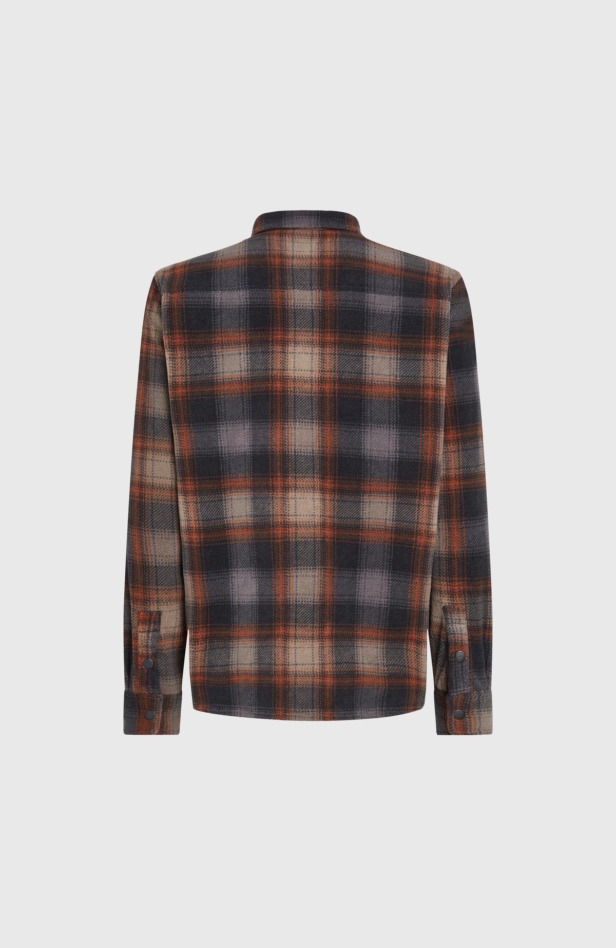 Superfleece overhemd | Grey Check Small
