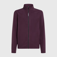 Jack's Polartec® 100 fleecevest met volledige rits | Aubergine