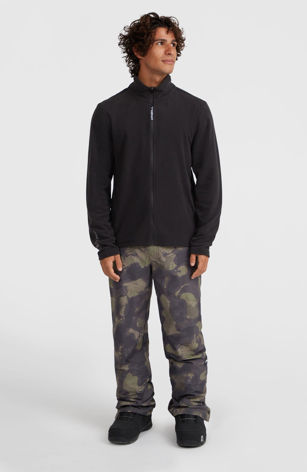 Jack's Polartec® 100 fleecevest met volledige rits | Black Out