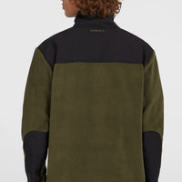 Utility Polartec® 200 fleecevest met volledige rits | Forest Night Colour Block