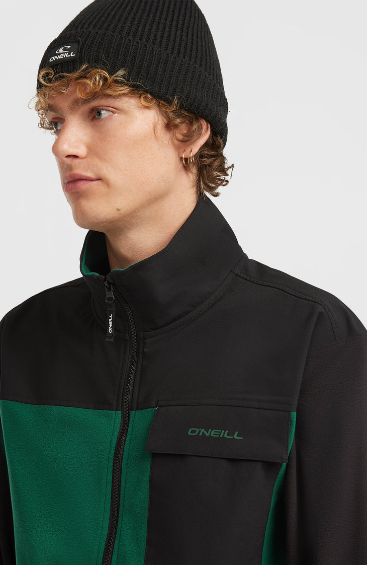 FWC'Peak Polartec® fleecevest | Emerald Envy Colour Block
