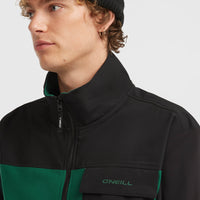 FWC'Peak Polartec® fleecevest | Emerald Envy Colour Block