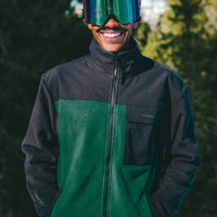 FWC'Peak Polartec® fleecevest | Emerald Envy Colour Block