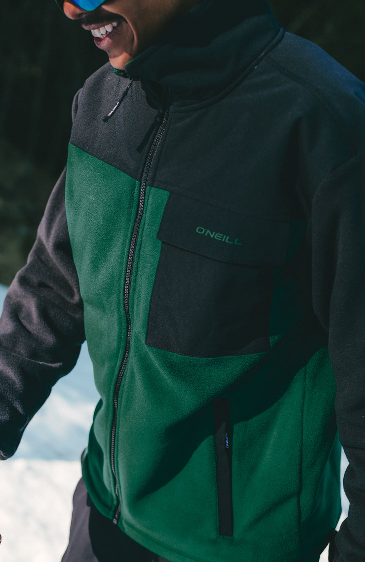 FWC'Peak Polartec® fleecevest | Emerald Envy Colour Block