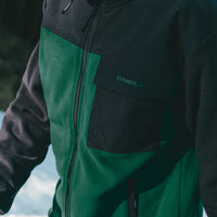 FWC'Peak Polartec® fleecevest | Emerald Envy Colour Block