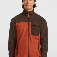 FWC'Peak Polartec® fleecevest | Coffee Bean Colour Block