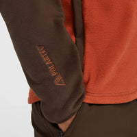 FWC'Peak Polartec® fleecevest | Coffee Bean Colour Block
