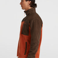 FWC'Peak Polartec® fleecevest | Coffee Bean Colour Block