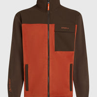 FWC'Peak Polartec® fleecevest | Coffee Bean Colour Block