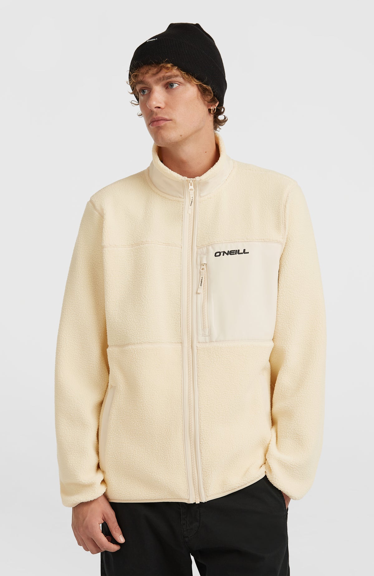 Must-Have High-Pile fleecevest met volledige rits | Macaron
