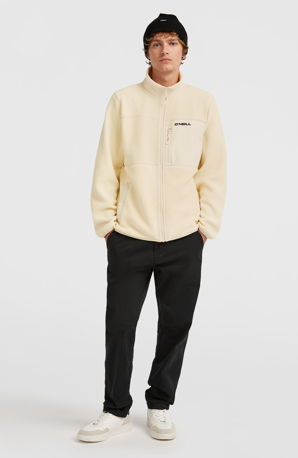 Must-Have High-Pile fleecevest met volledige rits | Macaron