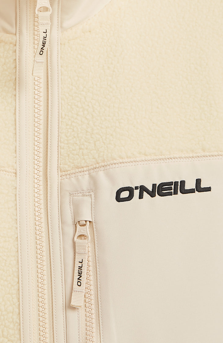 Must-Have High-Pile fleecevest met volledige rits | Macaron