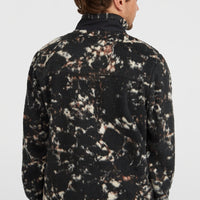 Must-Have High-Pile fleecevest met volledige rits | Black/Beige Quarry