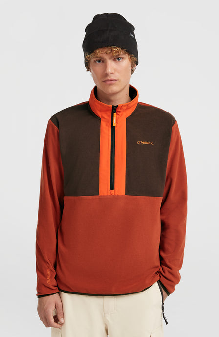 FWC'Cruz Triple Polartec® fleecetrui | Coffee Bean Colour Block