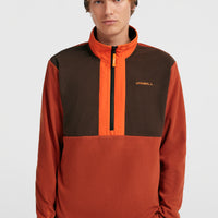 FWC'Cruz Triple Polartec® fleecetrui | Coffee Bean Colour Block