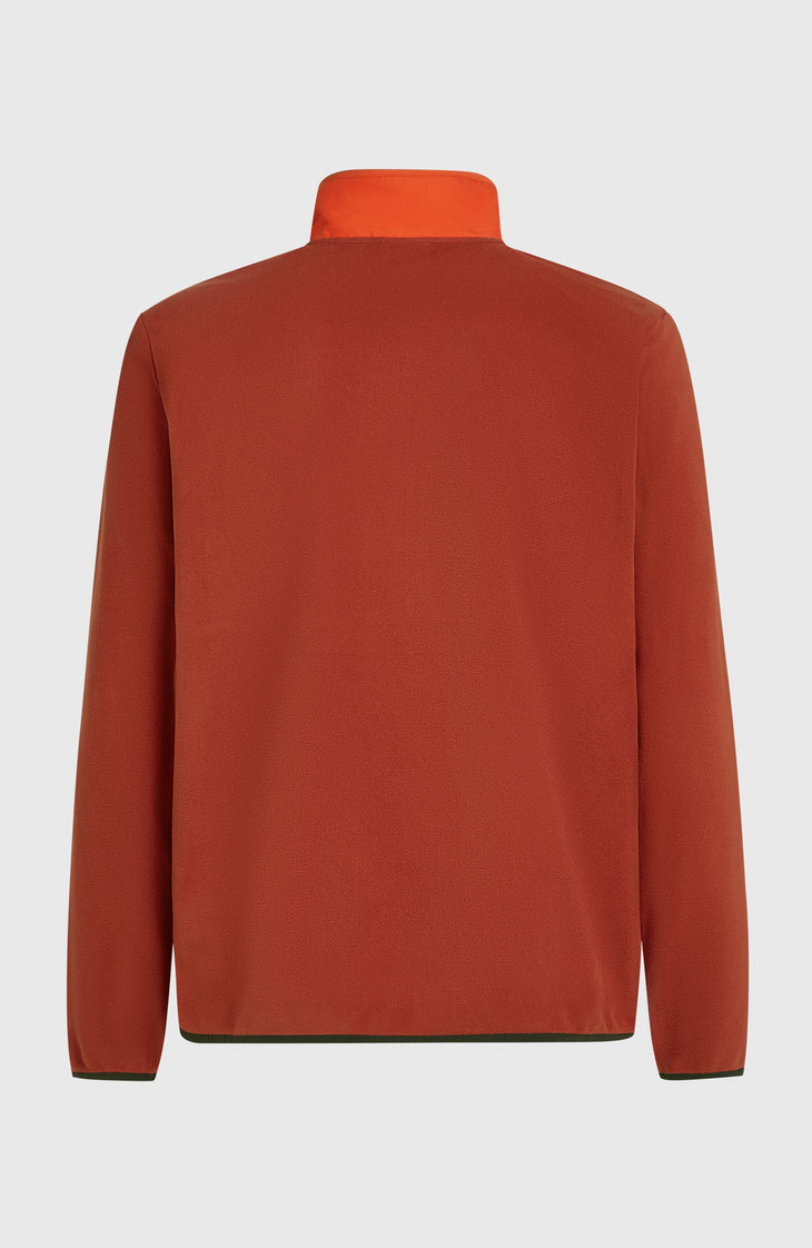 FWC'Cruz Triple Polartec® fleecetrui | Coffee Bean Colour Block