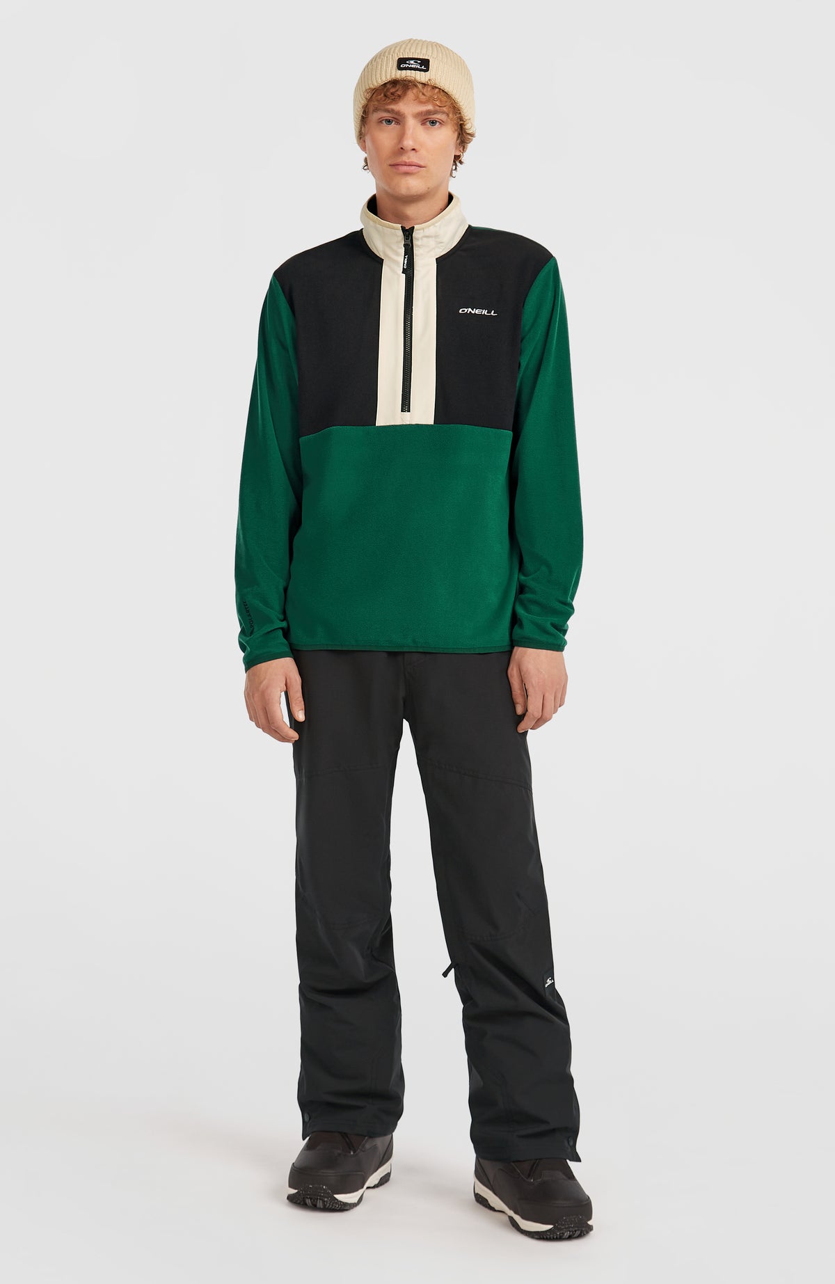 FWC'Cruz Triple Polartec® fleecetrui | Black Out Colour Block