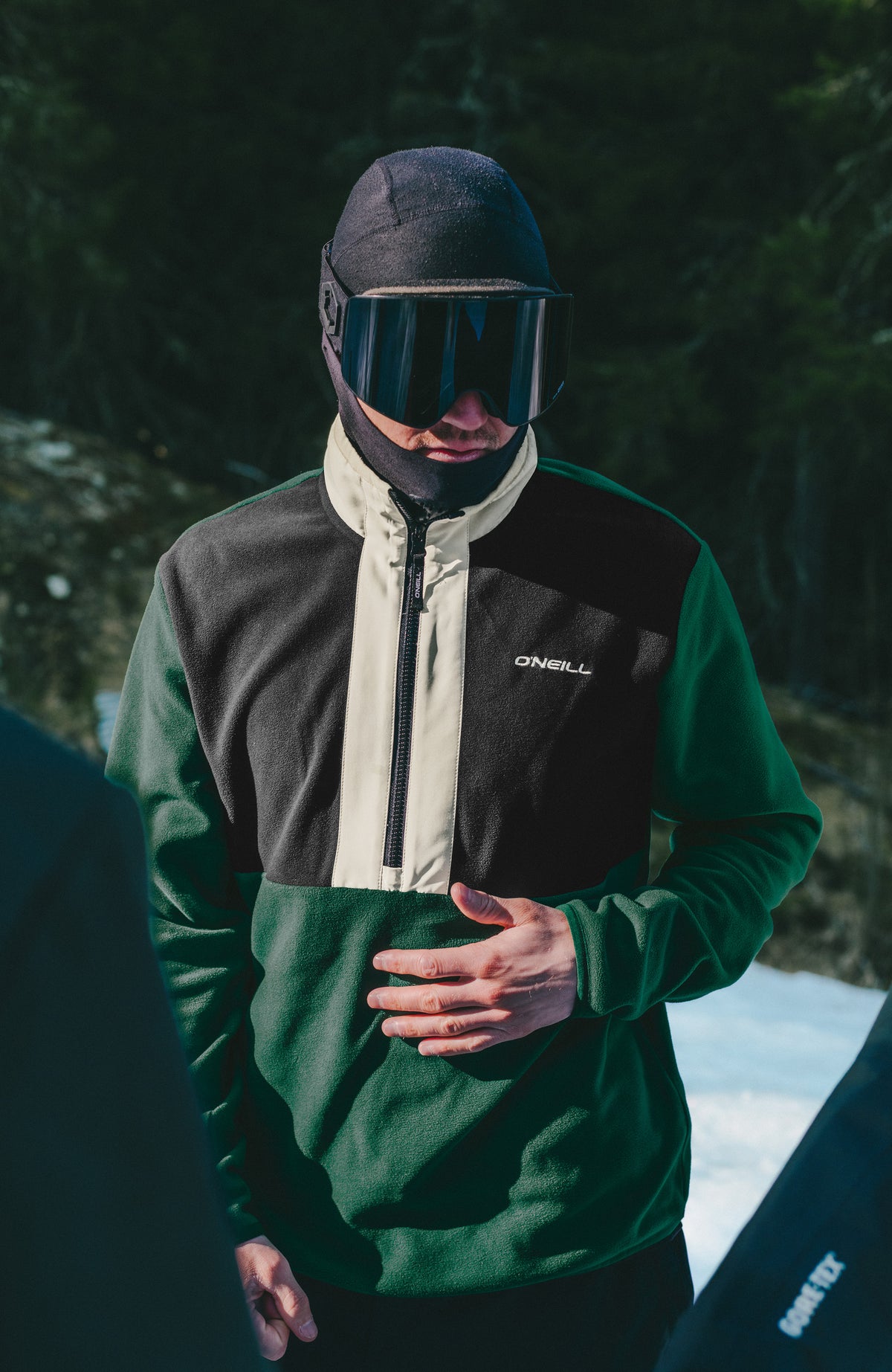 FWC'Cruz Triple Polartec® fleecetrui | Black Out Colour Block