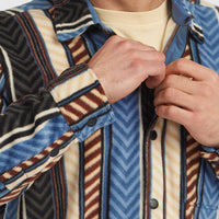 O'Riginals Superfleece overhemd | Blue Vintage O'Neill Stripe