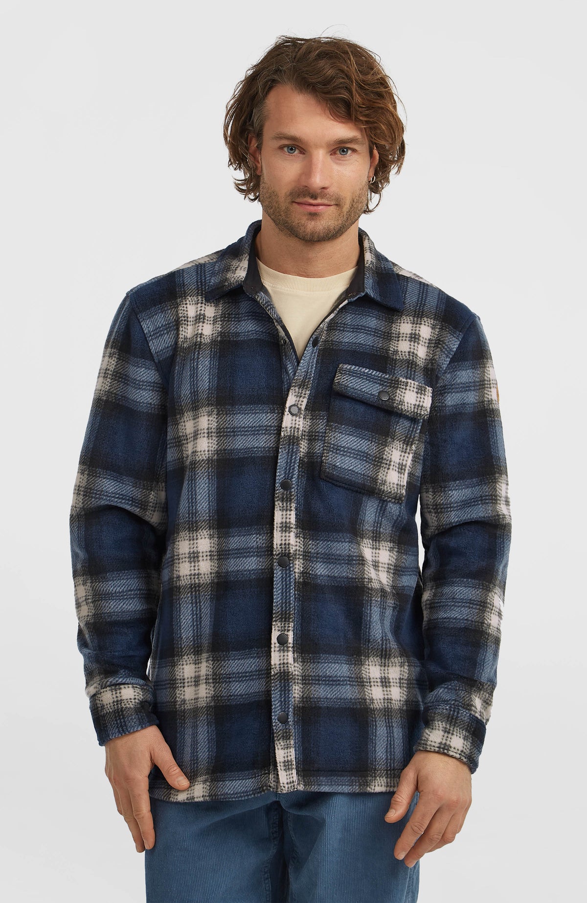 O'Riginals Superfleece overhemd | Mozart Blue Check