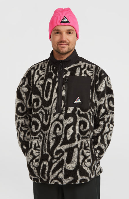 FWC'Play Hyperfleece trui | Black/White Legacy