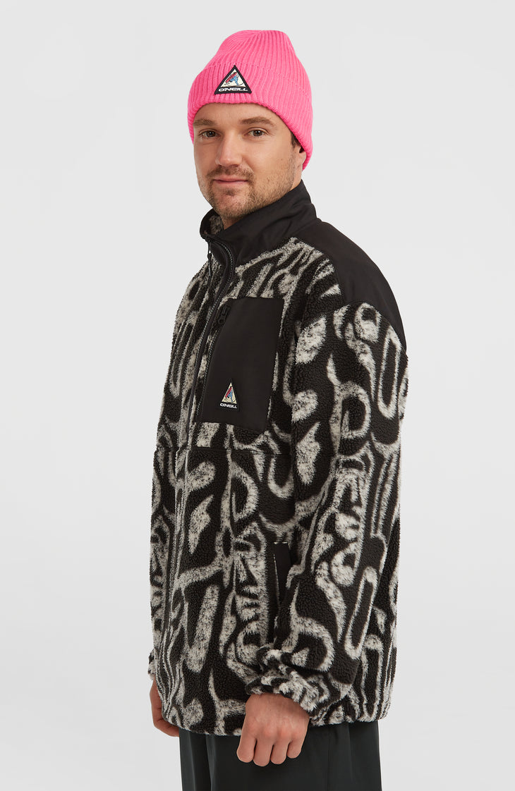 FWC'Play Hyperfleece trui | Black/White Legacy