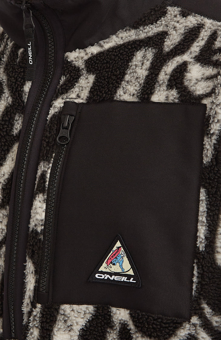 FWC'Play Hyperfleece trui | Black/White Legacy