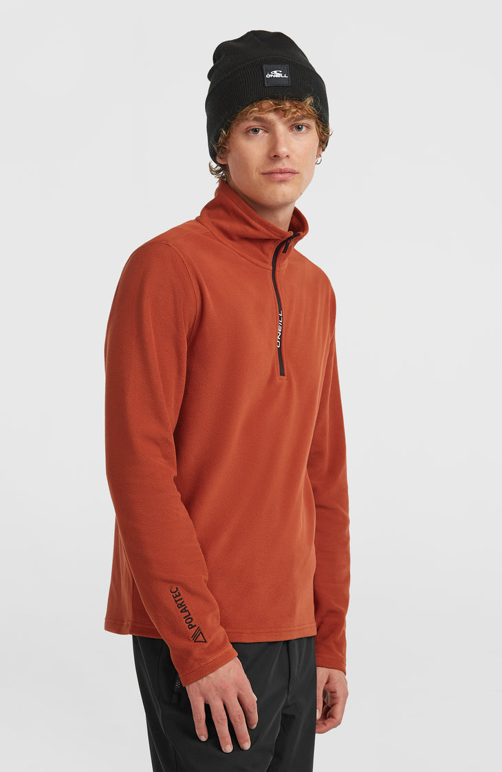 FWC'Cruz Jack's Polartec® fleecetrui met halve rits | Bonfire