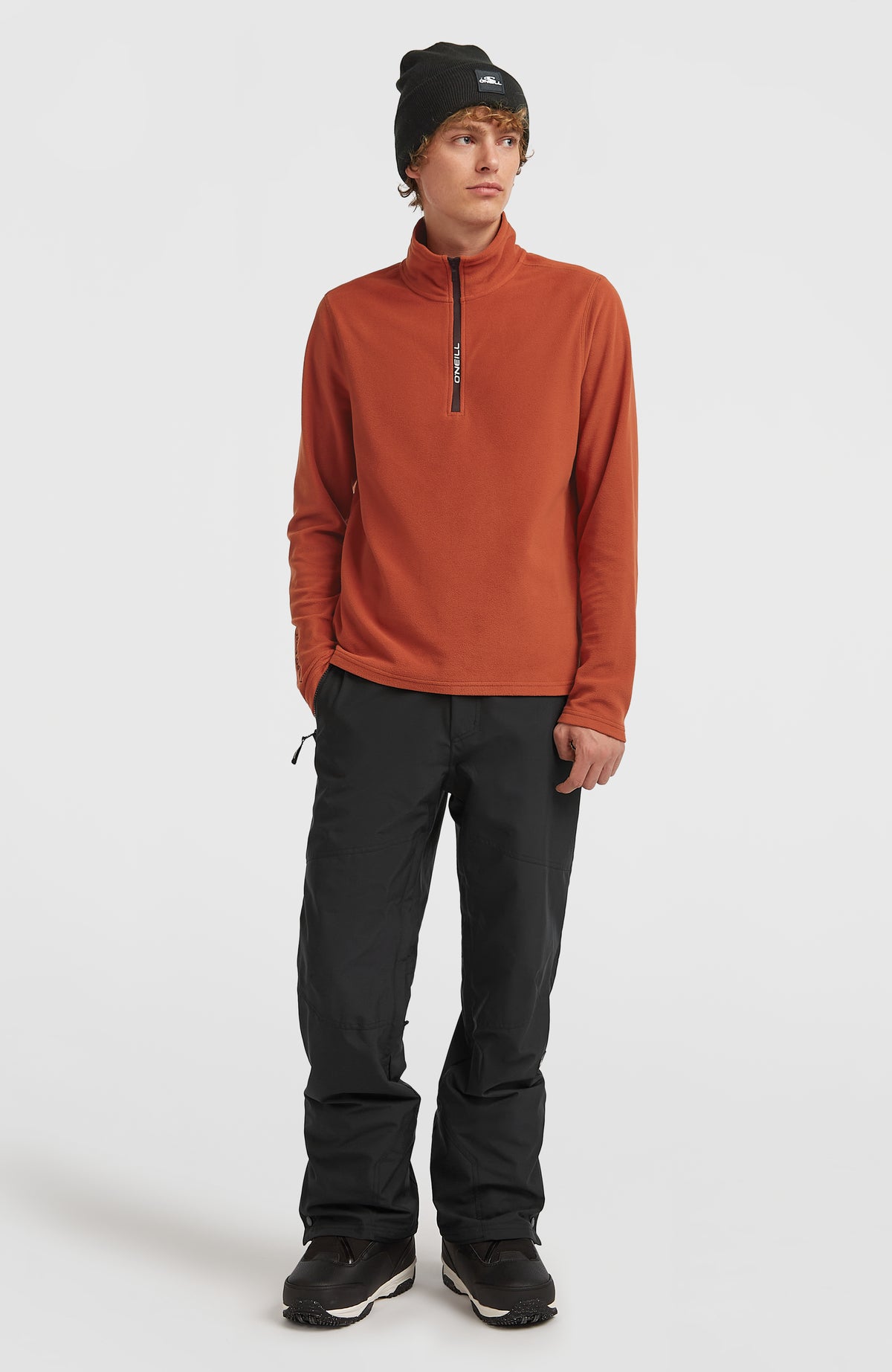 FWC'Cruz Jack's Polartec® fleecetrui met halve rits | Bonfire