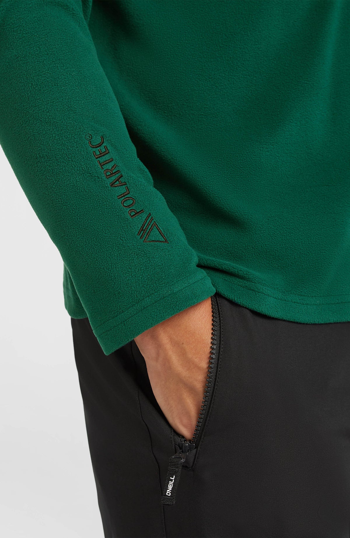 FWC'Cruz Jack's Polartec® fleecetrui met halve rits | Emerald Envy