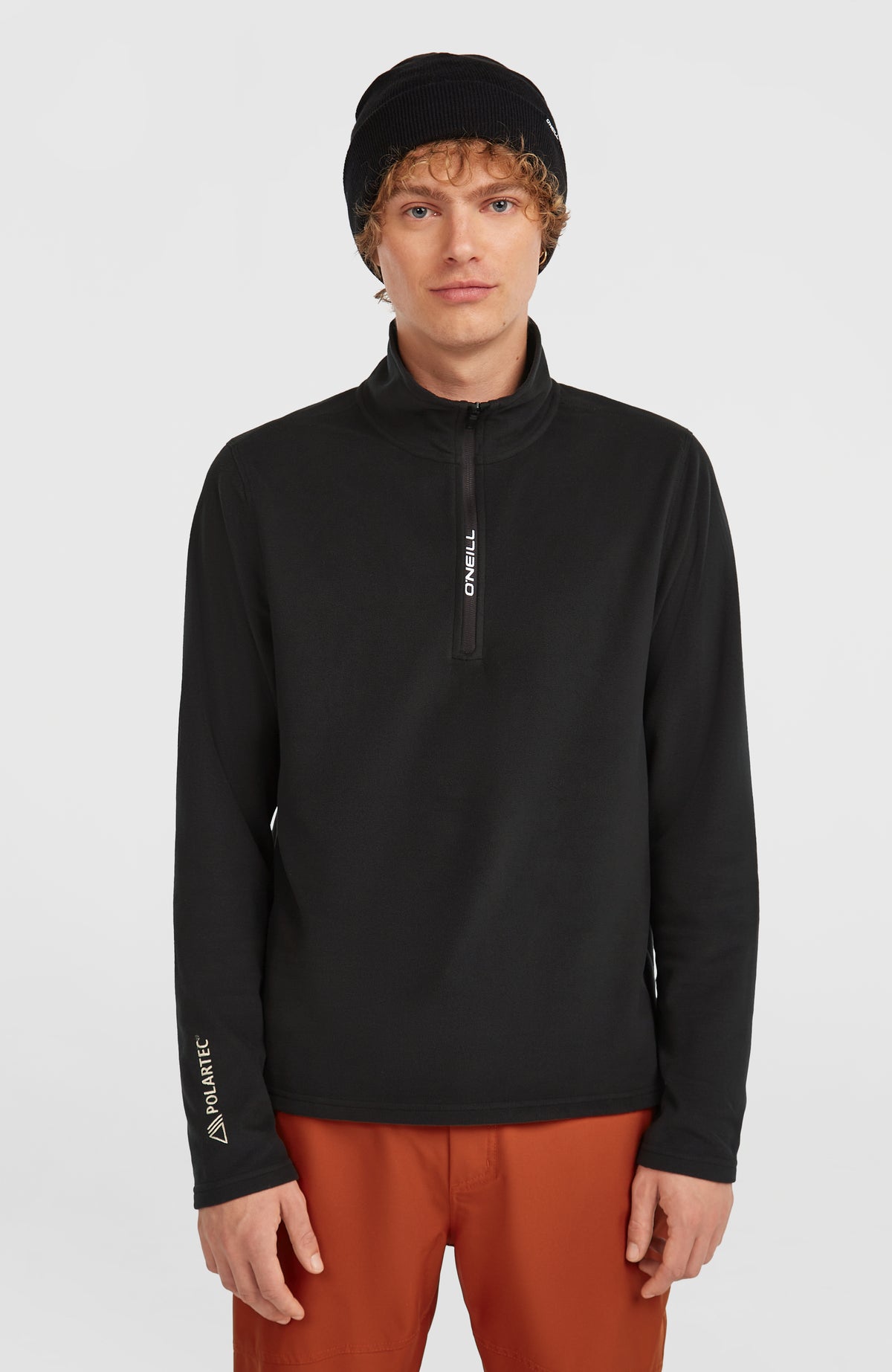 FWC'Cruz Jack's Polartec® fleecetrui met halve rits | Black Out