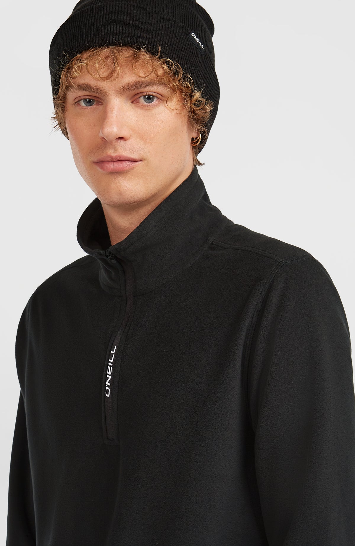 FWC'Cruz Jack's Polartec® fleecetrui met halve rits | Black Out