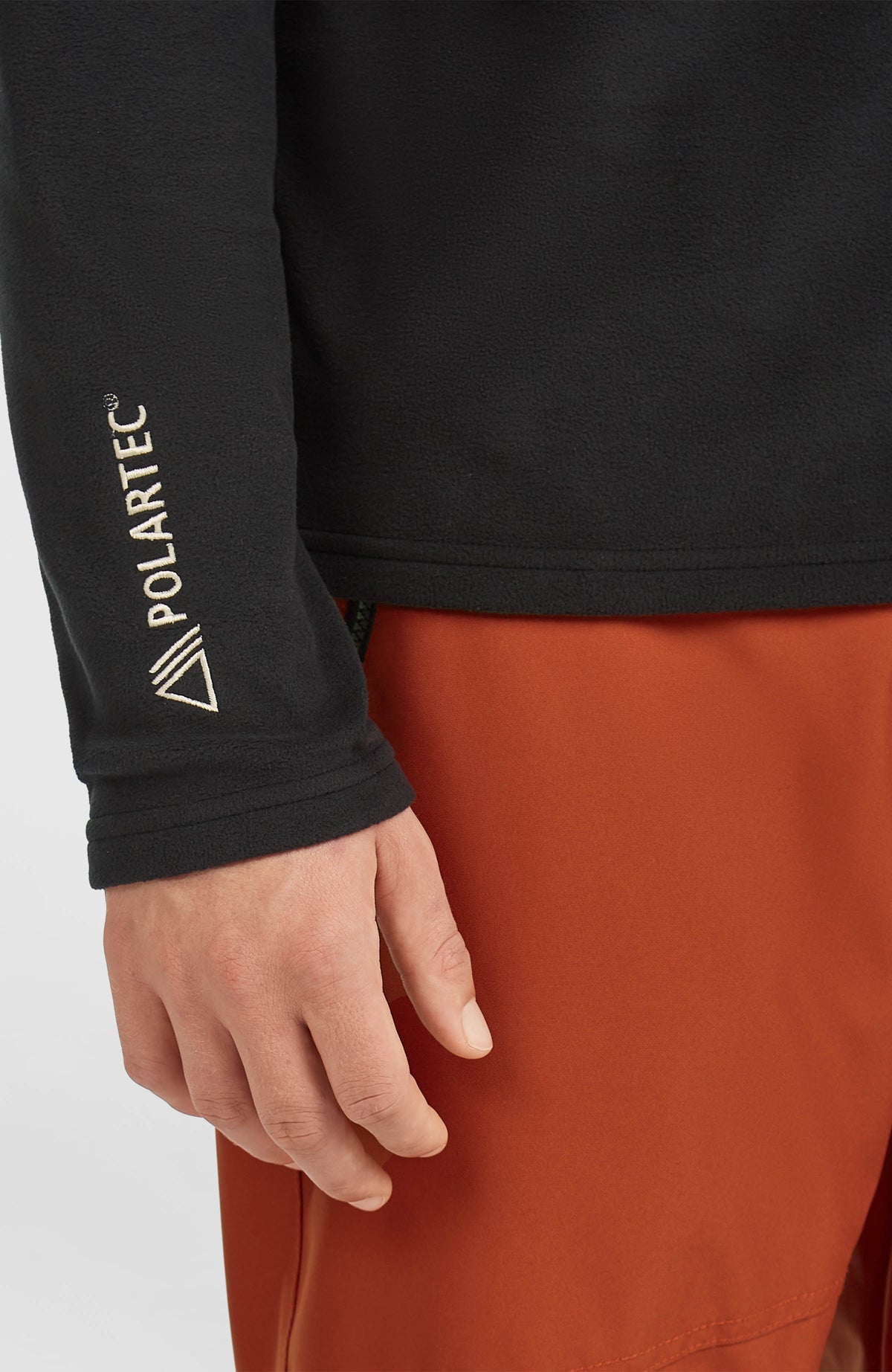 FWC'Cruz Jack's Polartec® fleecetrui met halve rits | Black Out