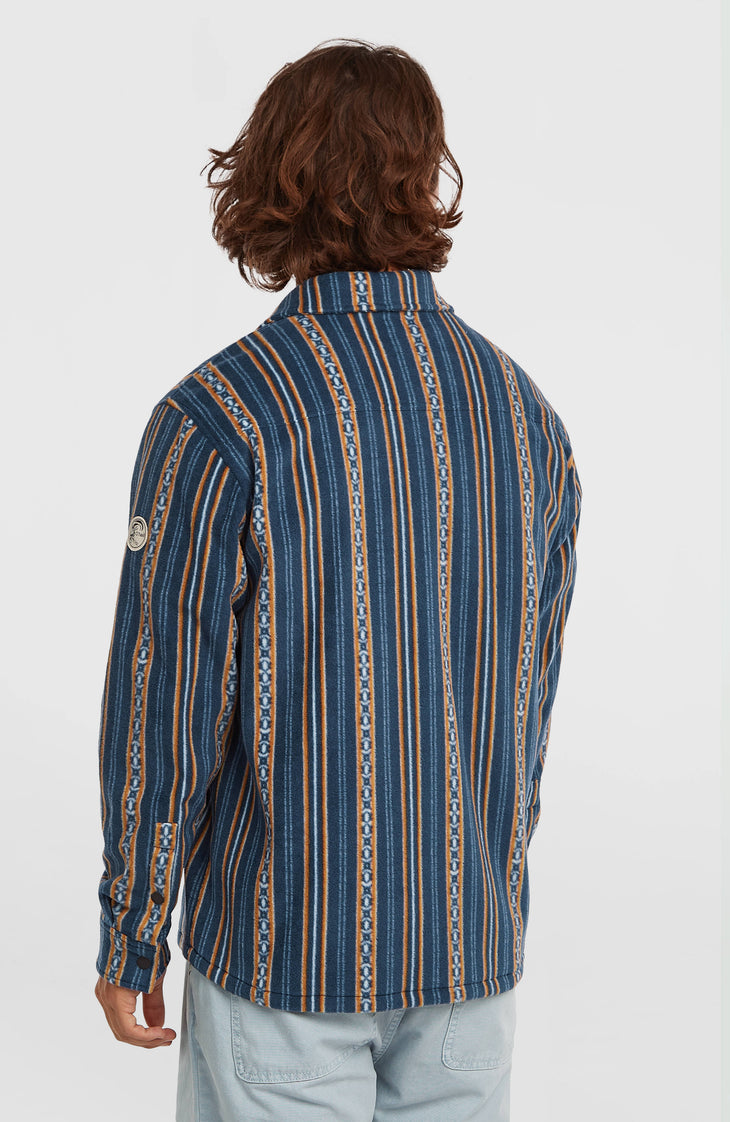 O'Riginals Superfleece overhemd | Blue Originals Jstripe