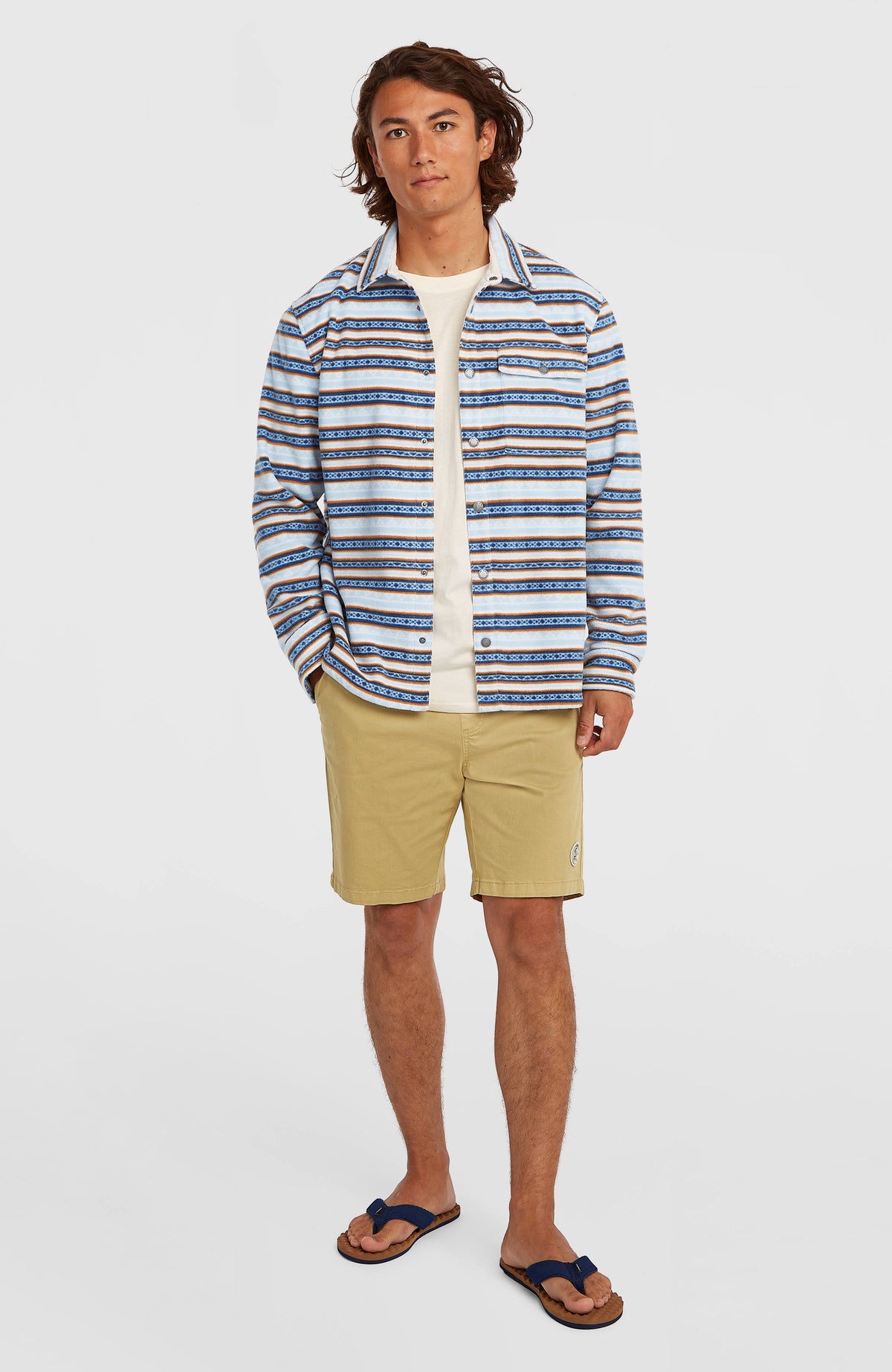 O'Riginals Superfleece overhemd | Blue Originals Hstripe