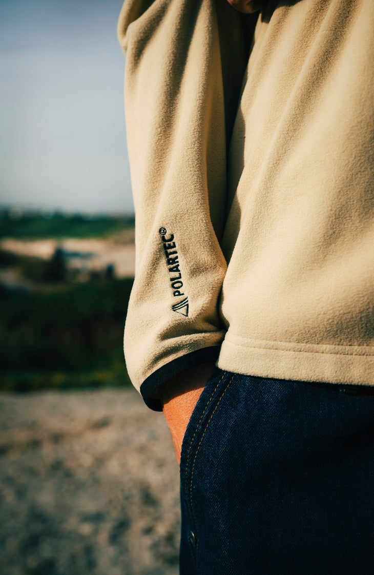 FWC'Peak Polartec® Hyperfleece vest met volledige rits | Olive Blush Colour Block