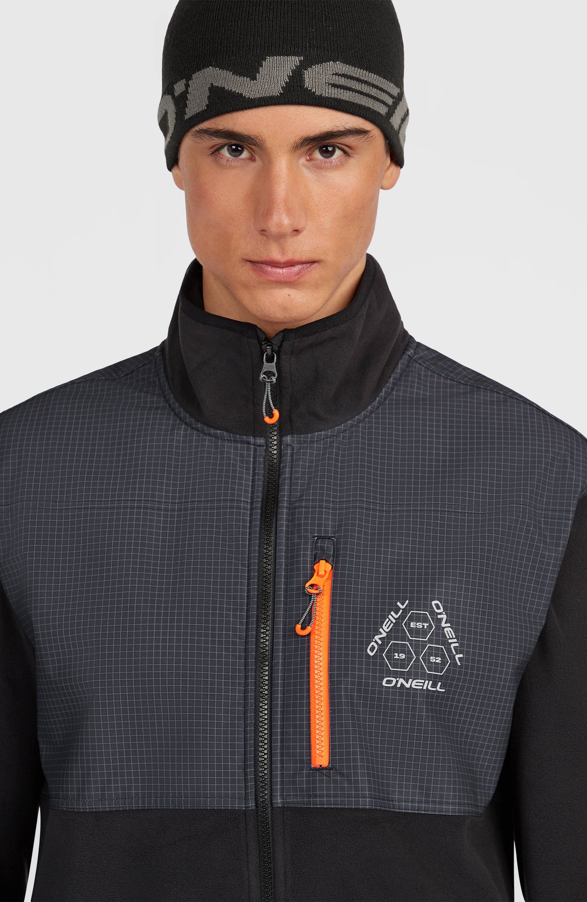 FWC'Peak Polartec® Hyperfleece vest met volledige rits | Black Out Colour Block