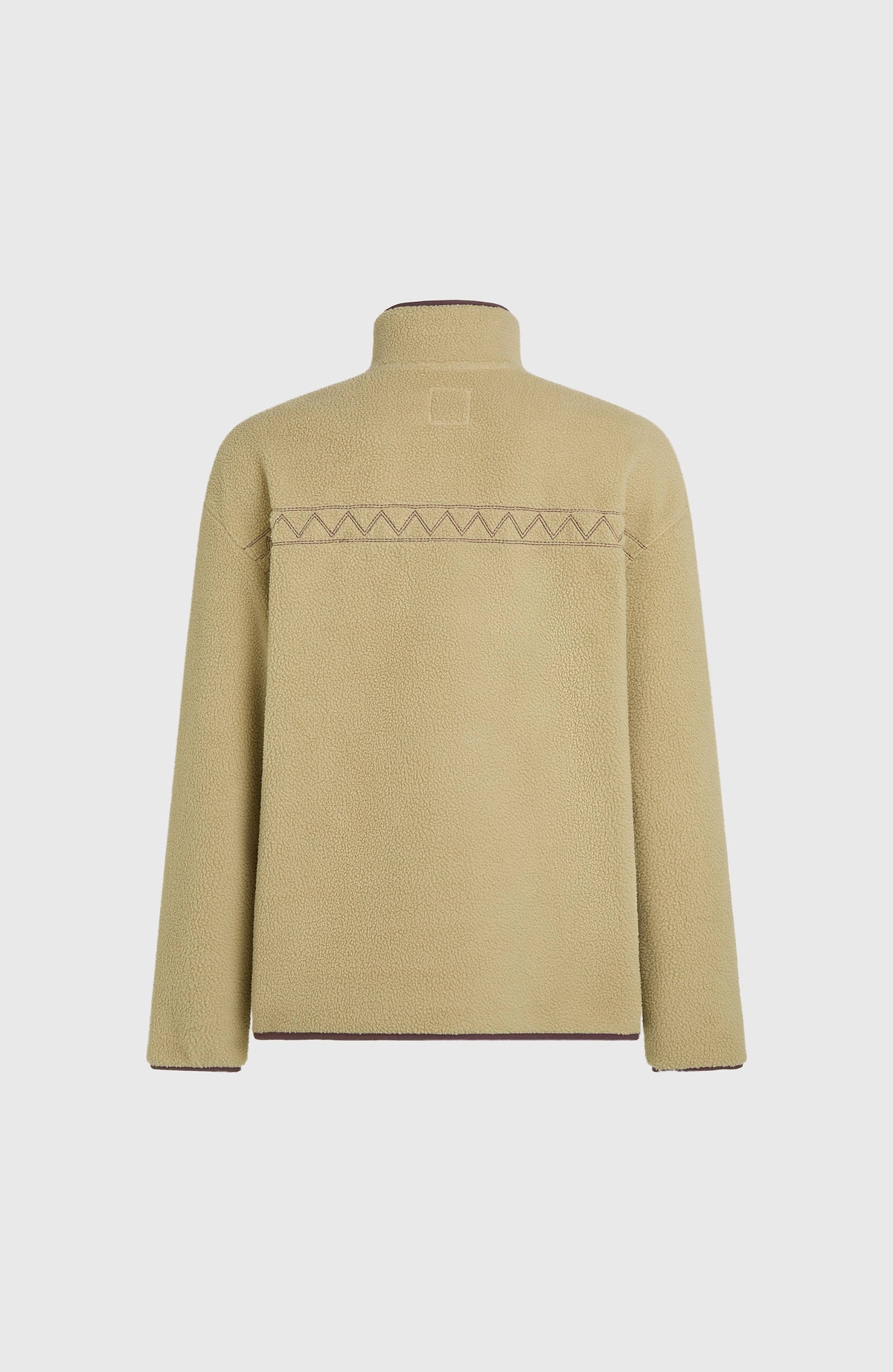 Trui O'Riginals Fleece met halve rits | Olive Blush