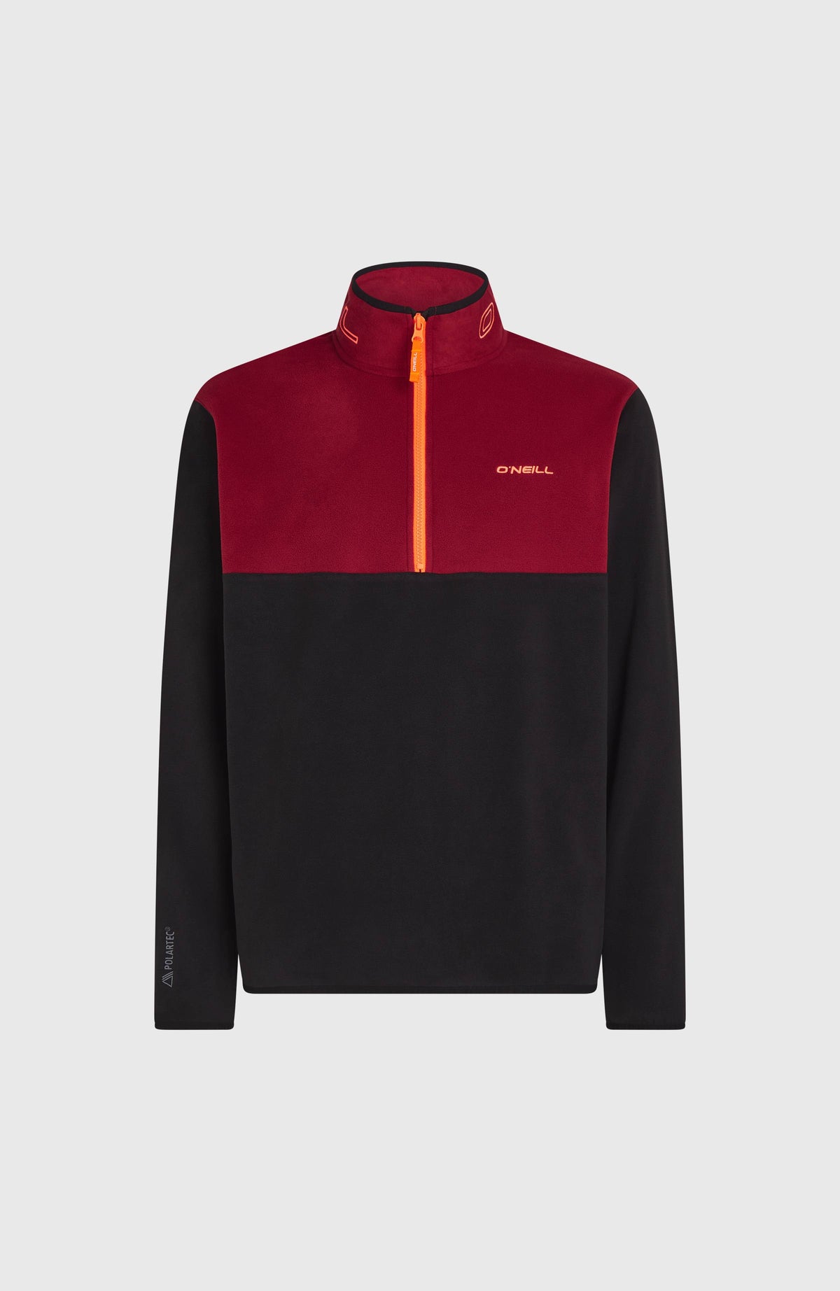 FWC'Cruz Triple Polartec® fleecetrui met halve rits | Tamarillo Colour Block