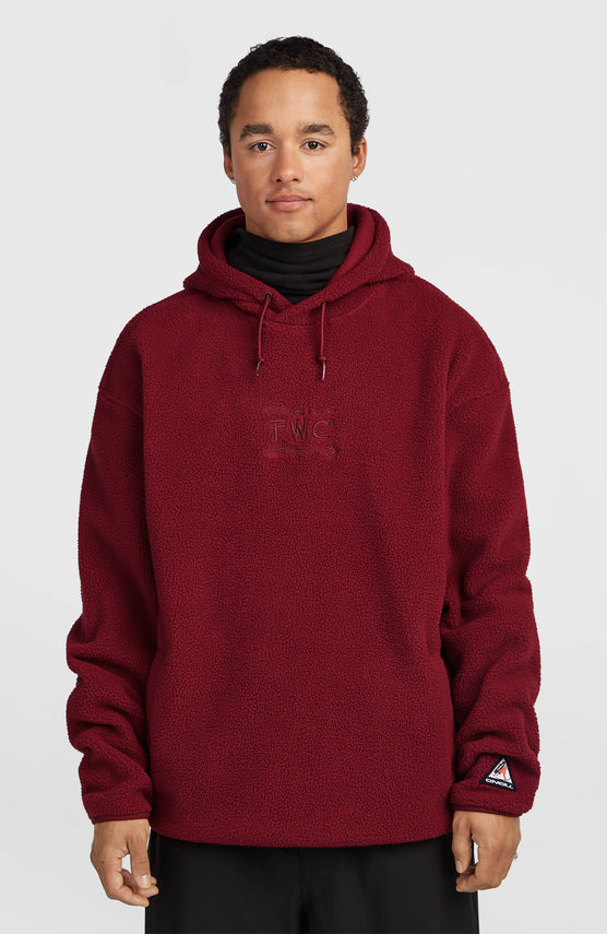 FWC'Play hoodie van hoogpolig fleece | Tamarillo