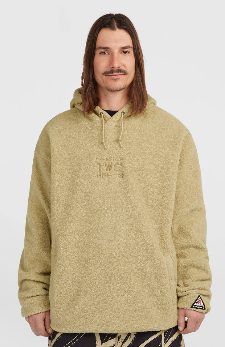 FWC'Play hoodie van hoogpolig fleece | Olive Blush