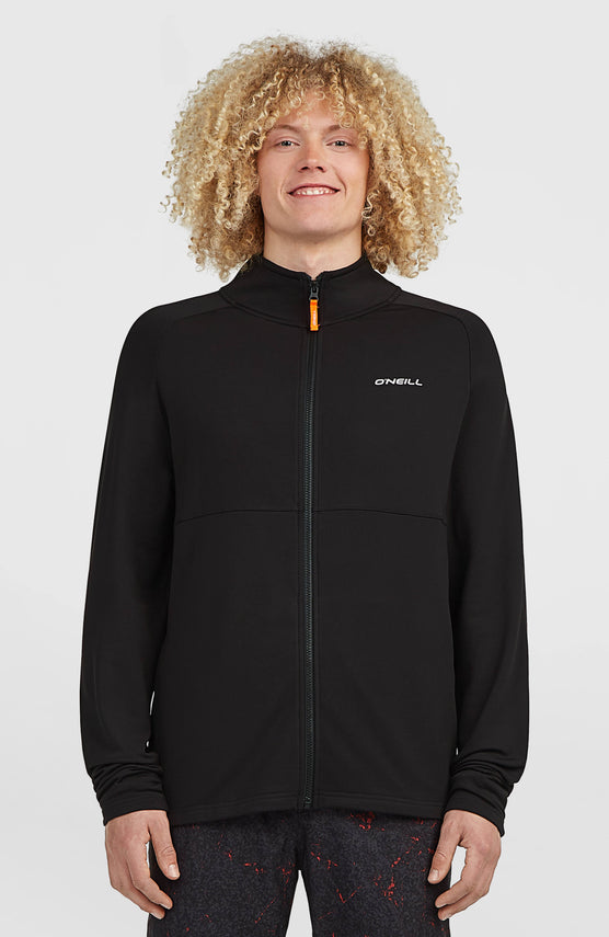 FWC'Cruz fleecevest met volledige rits | Black Out