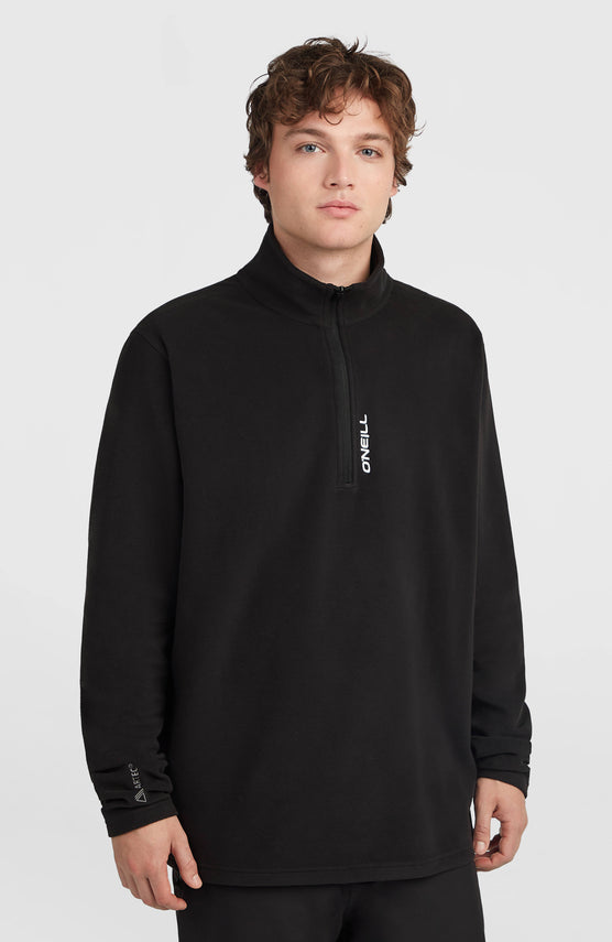FWC'Cruz Jack's Polartec® fleecetrui met halve rits | Black Out