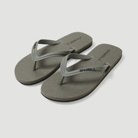 Slippers Profile Small Logo | Military Green