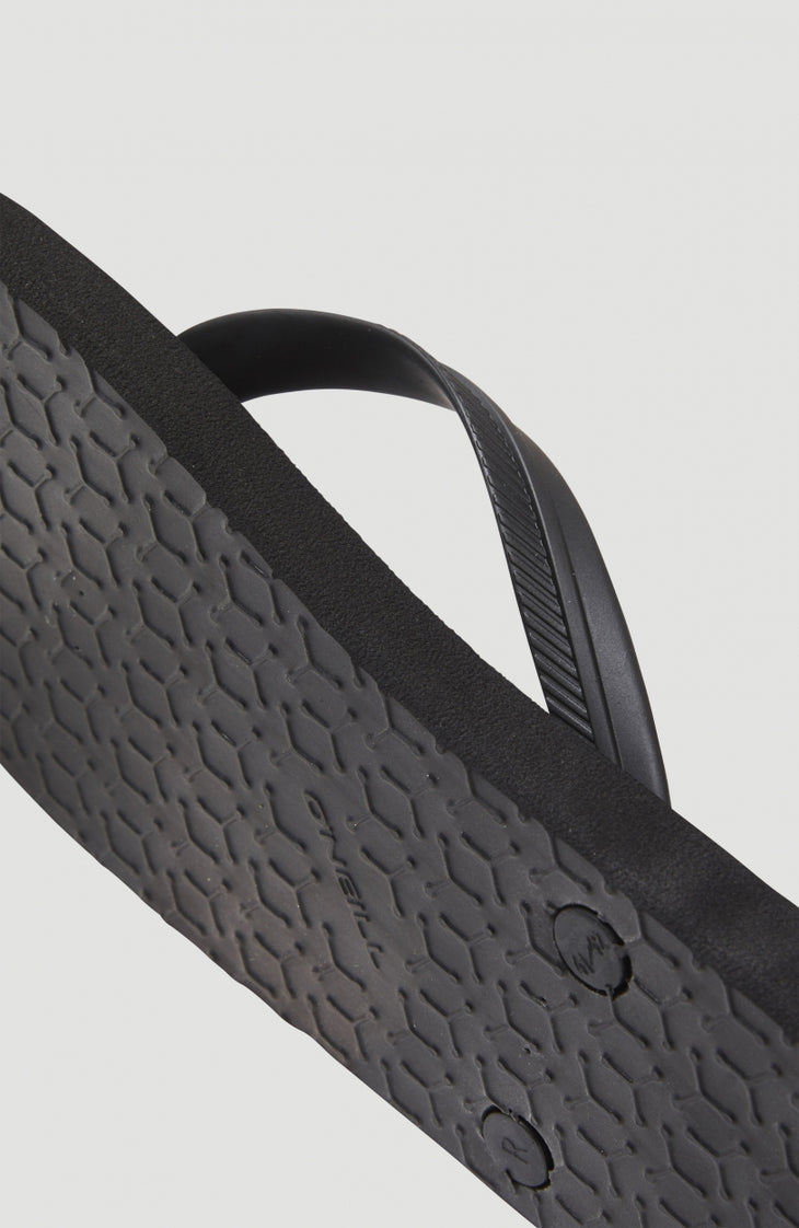 Slippers Profile Small Logo | Black Out