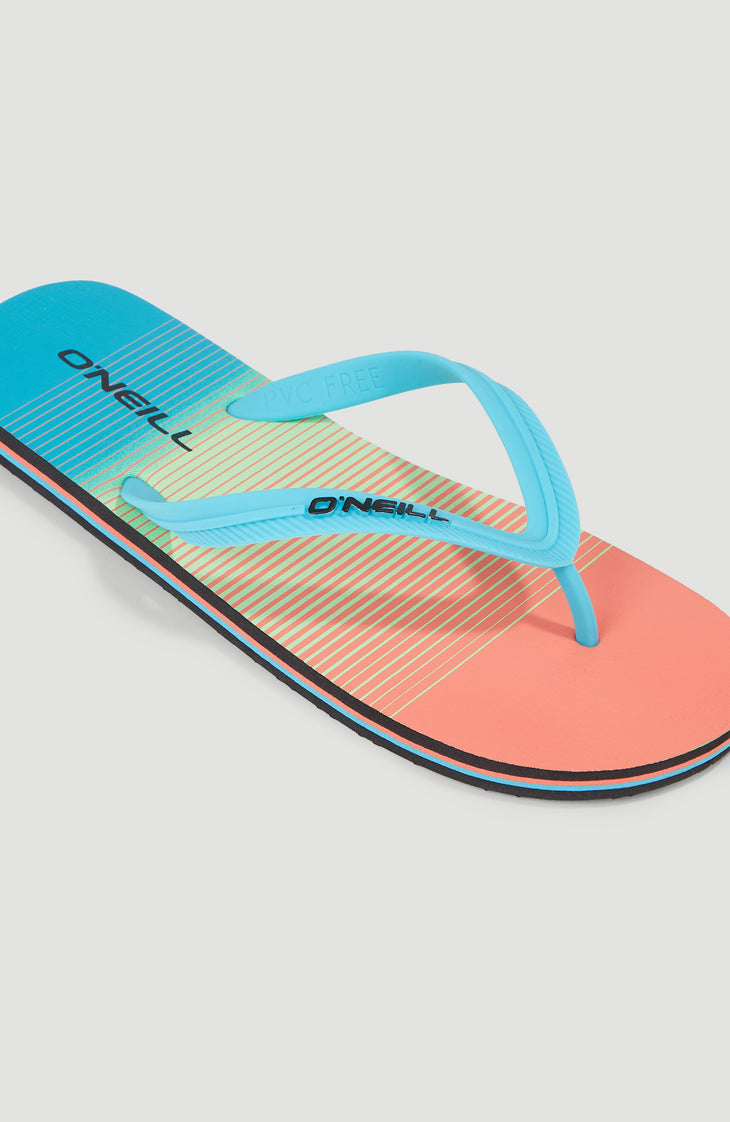 Profile Graphic slippers | Living Coral Simple Gradient Panel
