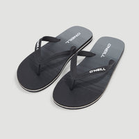 Profile Graphic slippers | Black Simple Gradient B Panel