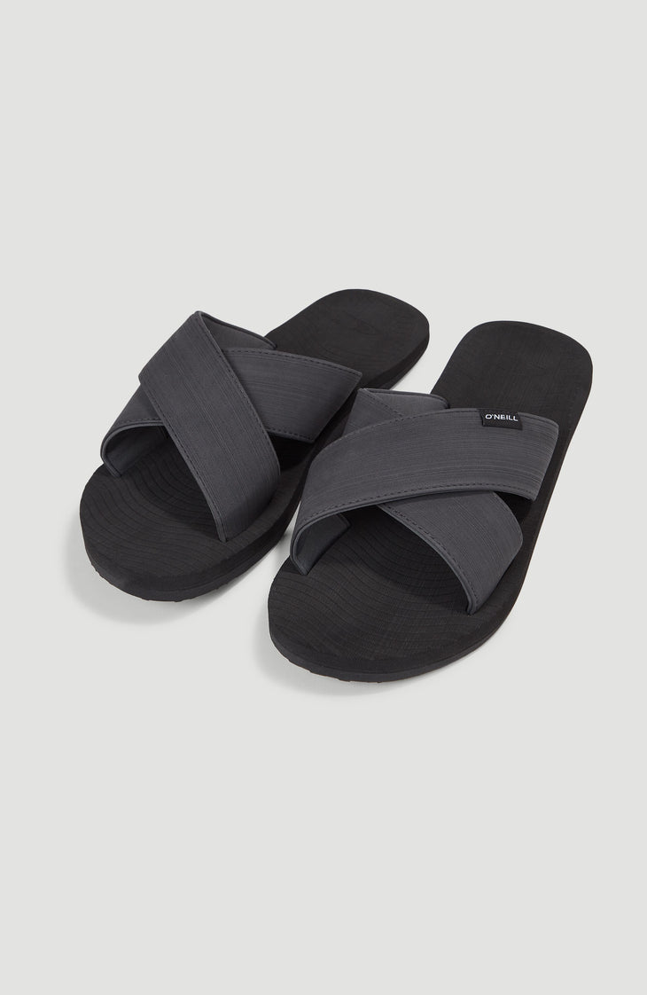 Koosh Cross Over BLOOM™ slippers | Black Out