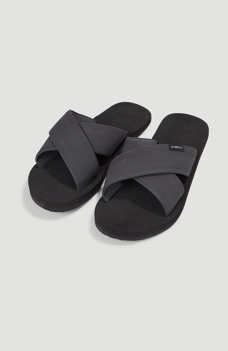Koosh Cross Over BLOOM™ slippers | Black Out