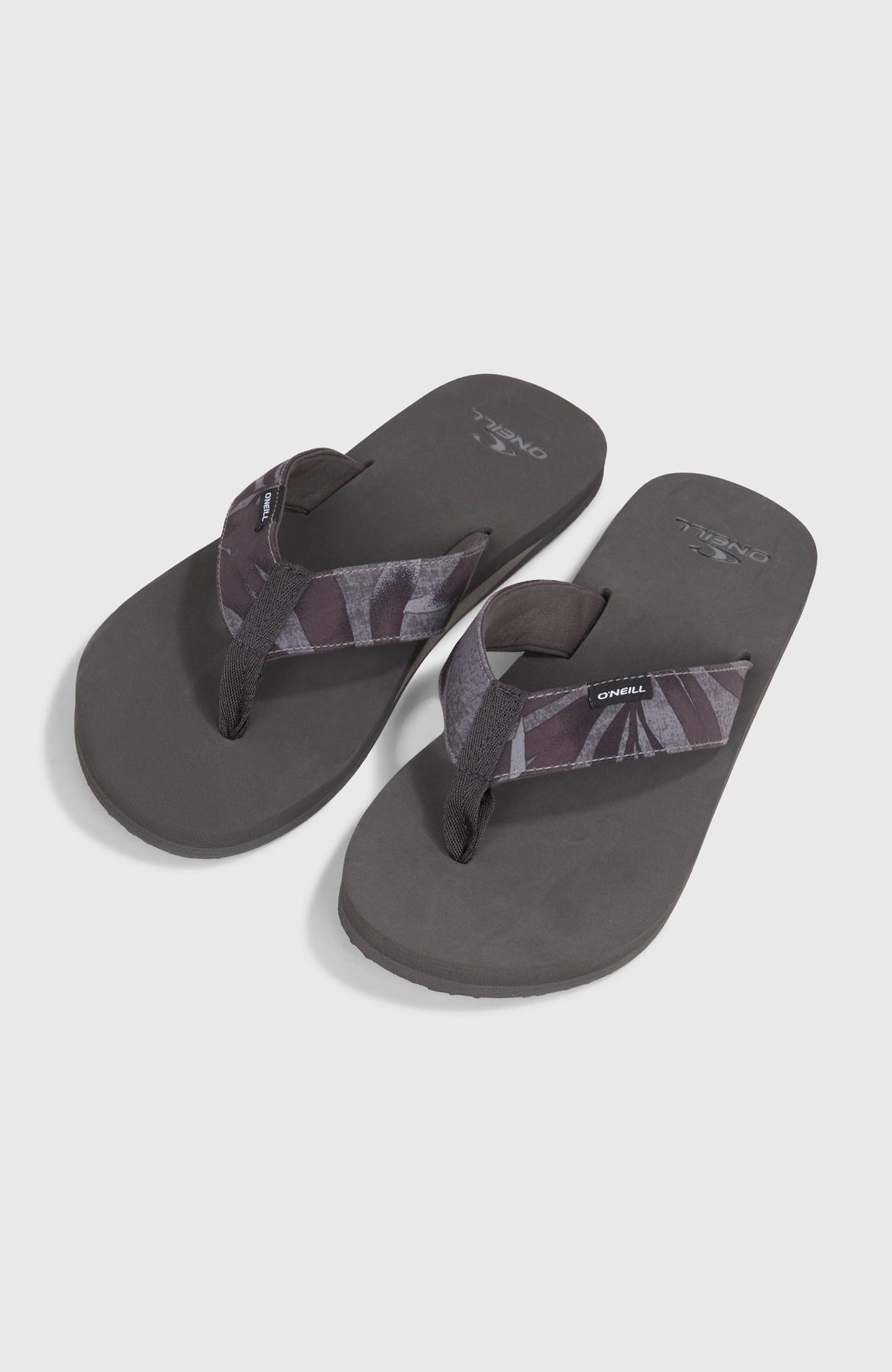 O'Neill stoffen slippers | Black Dipped Leaves